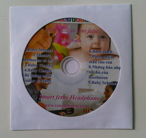 Đĩa CD tổng hợp 10 Album nhạc dành cho thai nhi